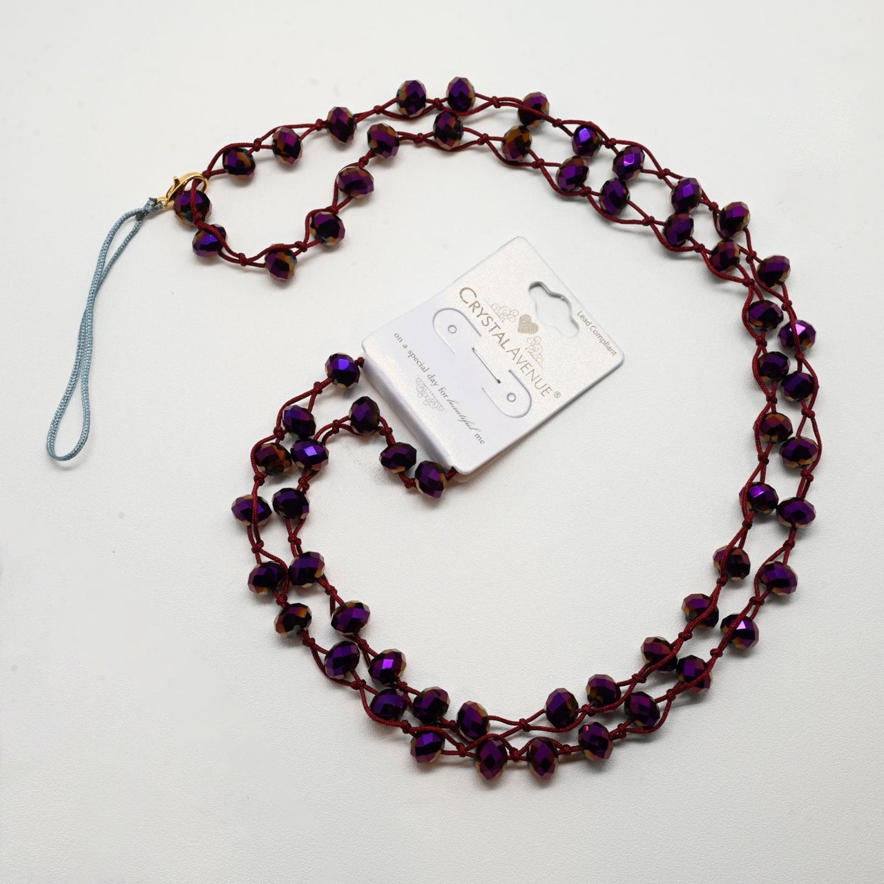 011-Phone Strap Purple