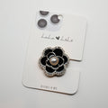 011-Jeweled Phone Grip Flower