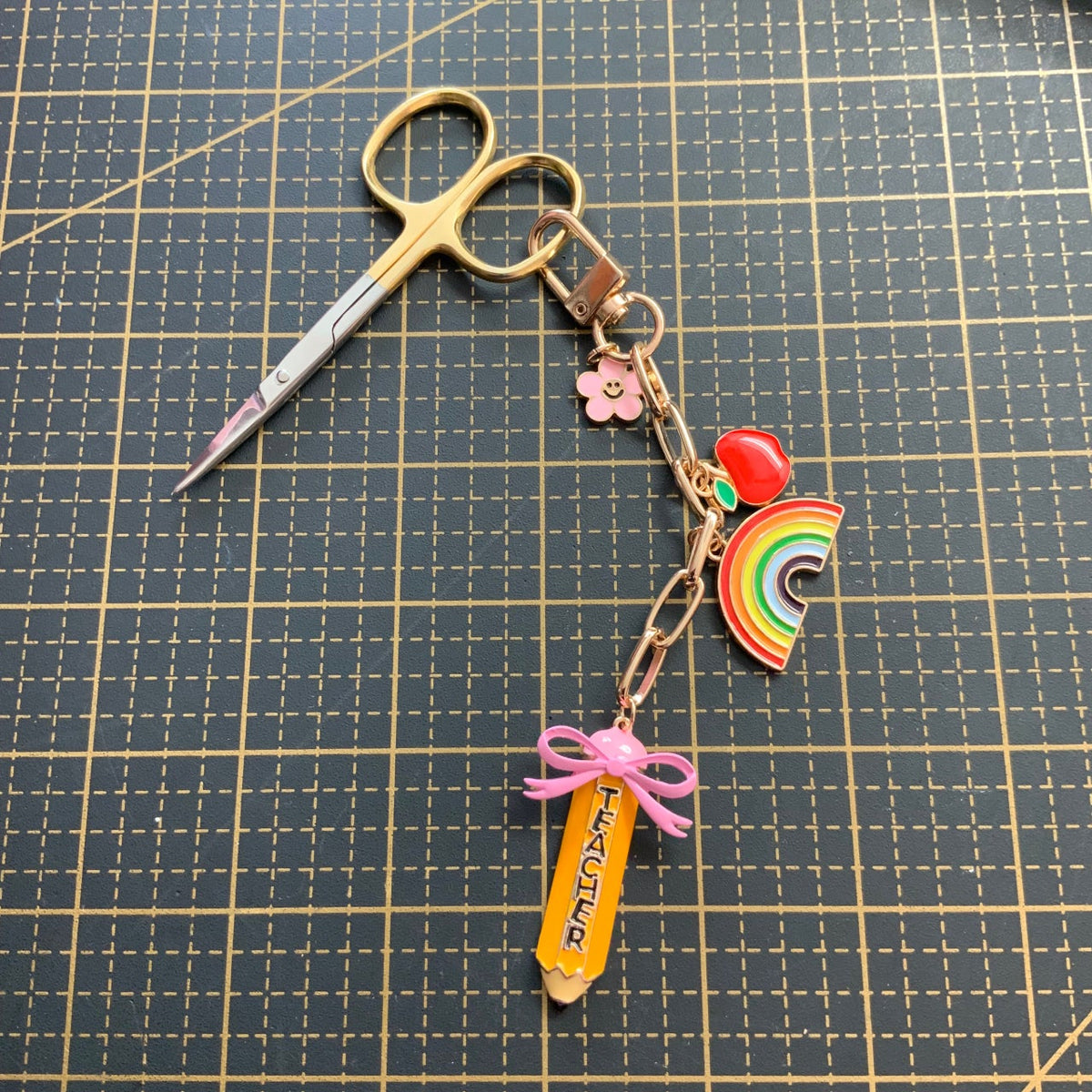 Scissor Charm-Teacher 1