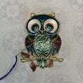 009-2 Owl earth tone Needle Nanny