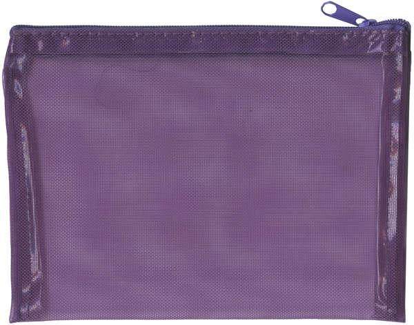 Purple Mesh Project Bag 7in x 5in