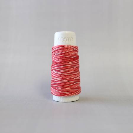 Cosmo Hidamari Sashiko Variegated Thread 30 Meters Rose Banquet