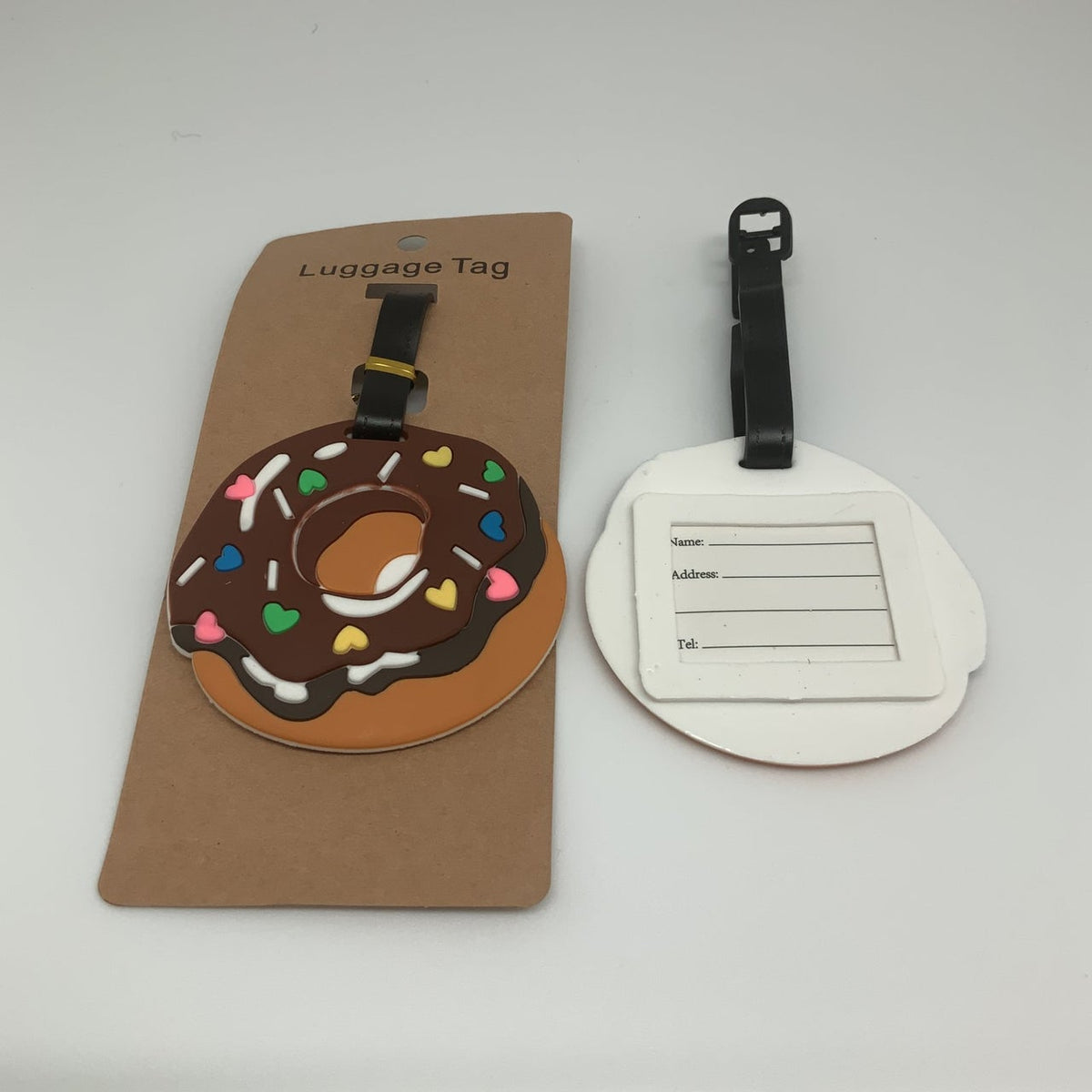 Donut Luggage Tag