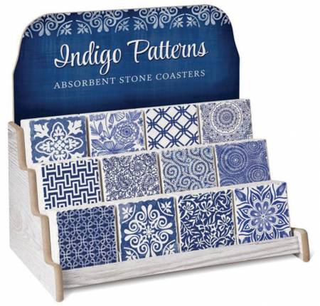 Indigo Coaster Assortment 72 pc