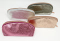 Metallic zippered sewing  case