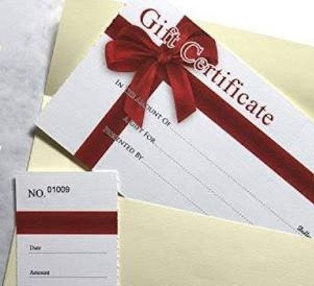 $50.00 Gift Certificate