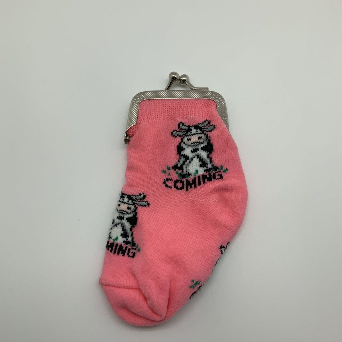Cow Sock purse