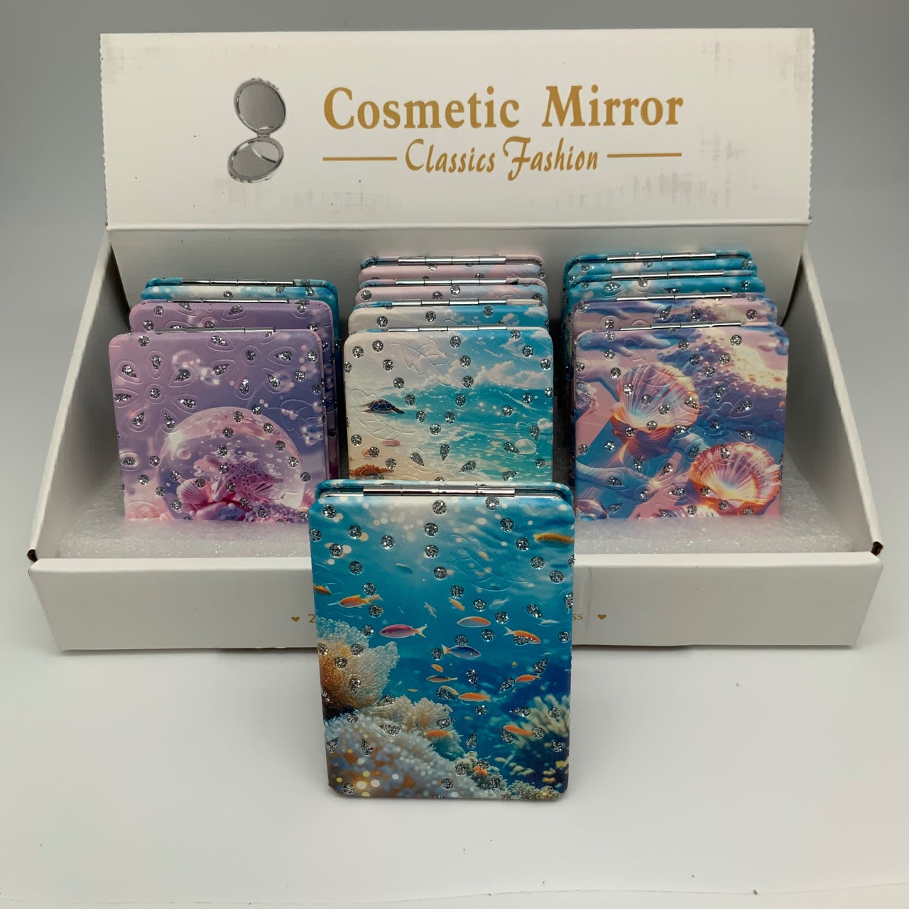 007-Sea Creature Rectangular mirror