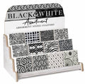Black And White Coaster Assortment