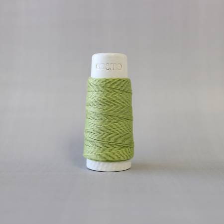 Cosmo Hidamari Sashiko Solid Thread 30 Meters GRN Tea