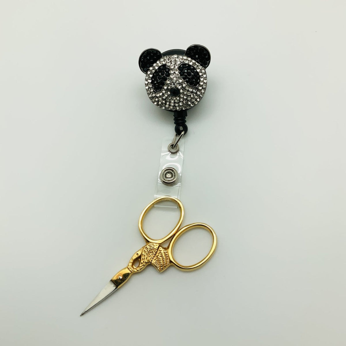 Bling clip and reel Panda