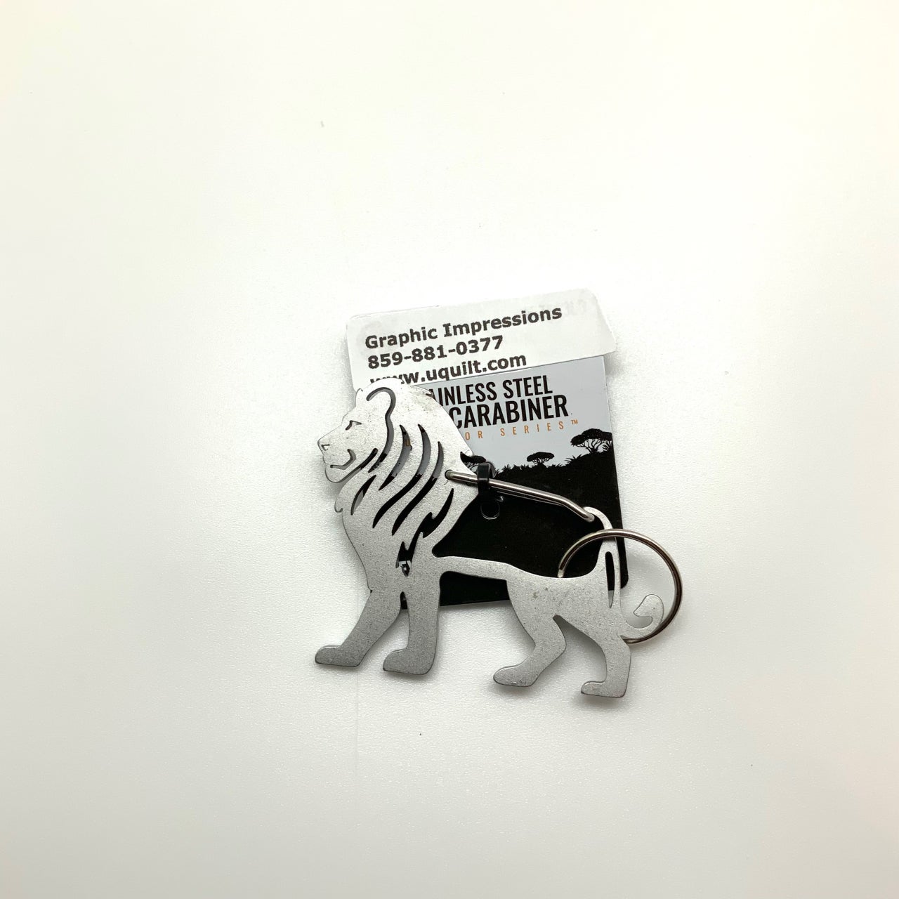 008-Lion carabiner