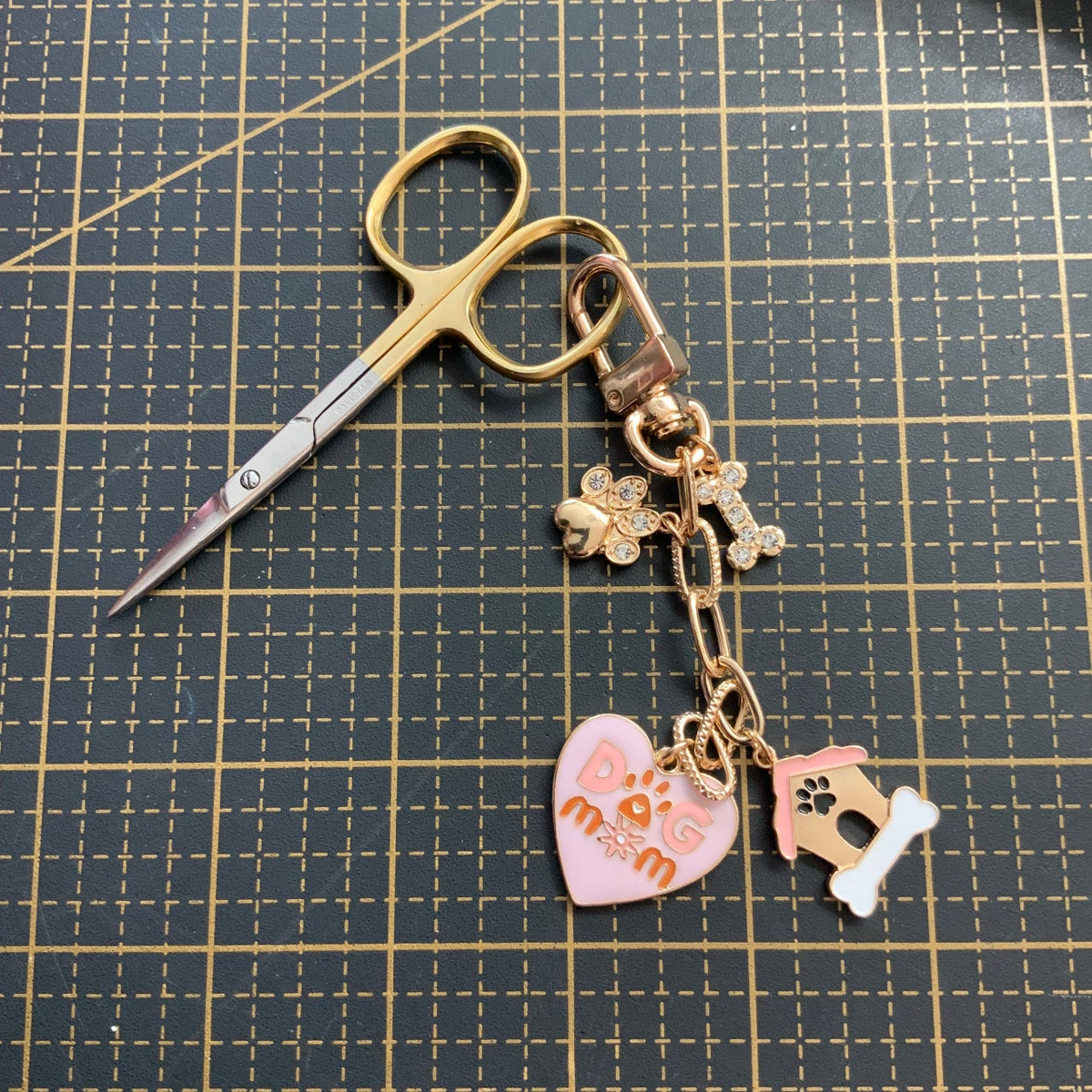 Scissor Charms- Dog Mom