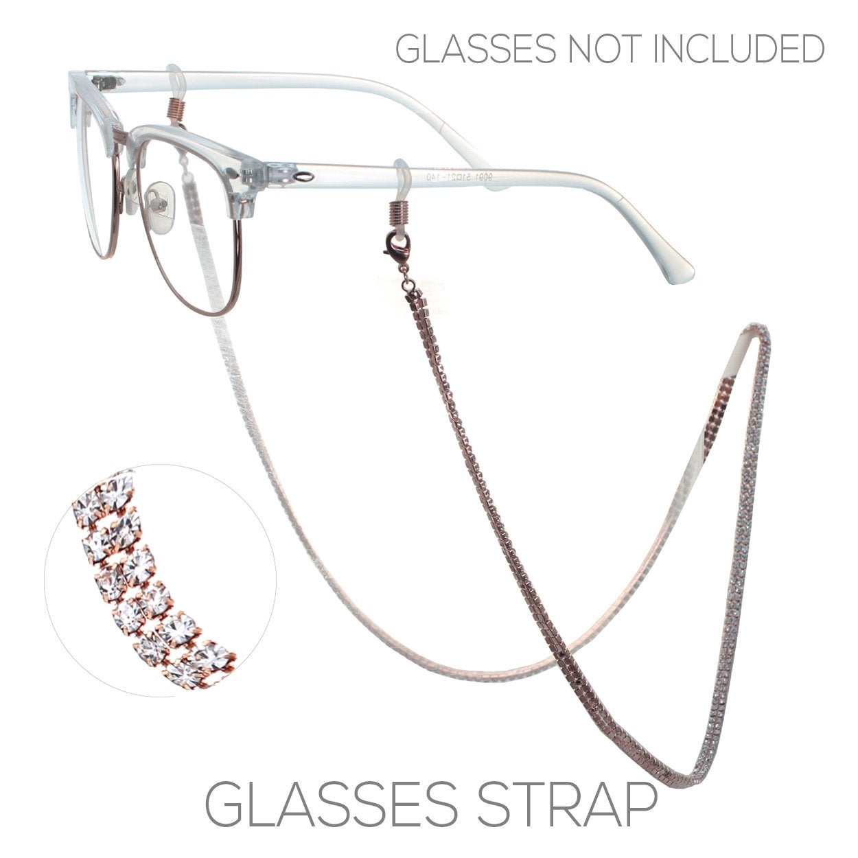 Metallic eyeglass holder1