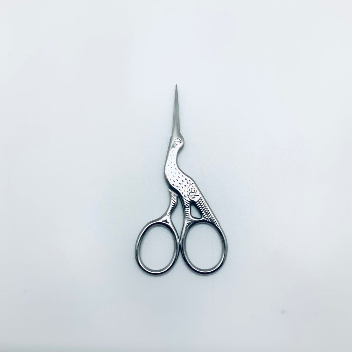 Stork silver scissors