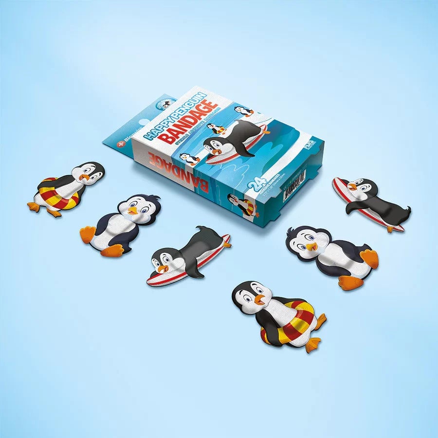 011-Bandage Happy Penguin