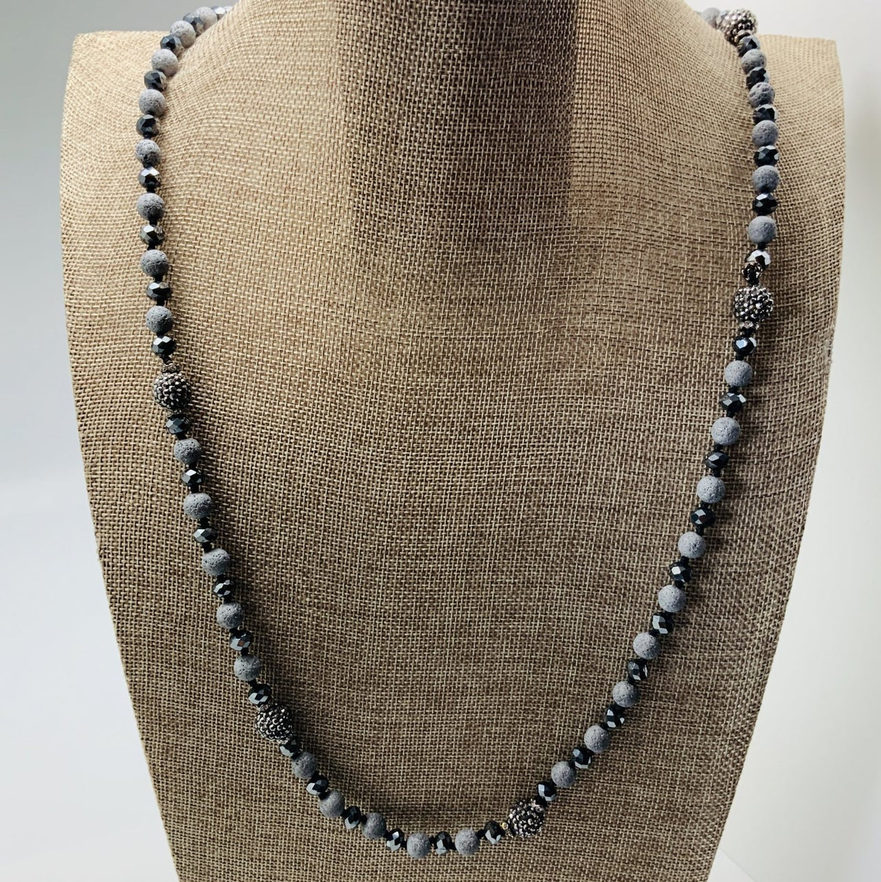 Black/Grey Necklace