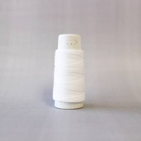 Cosmo Hidamari Sashiko Solid Thread 30 Meters Snow White