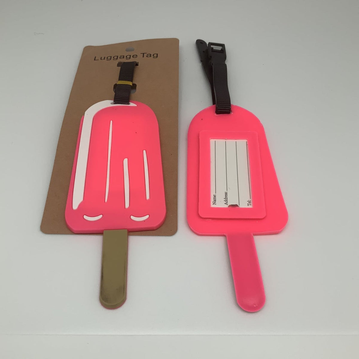 Popsicle Luggage Tag