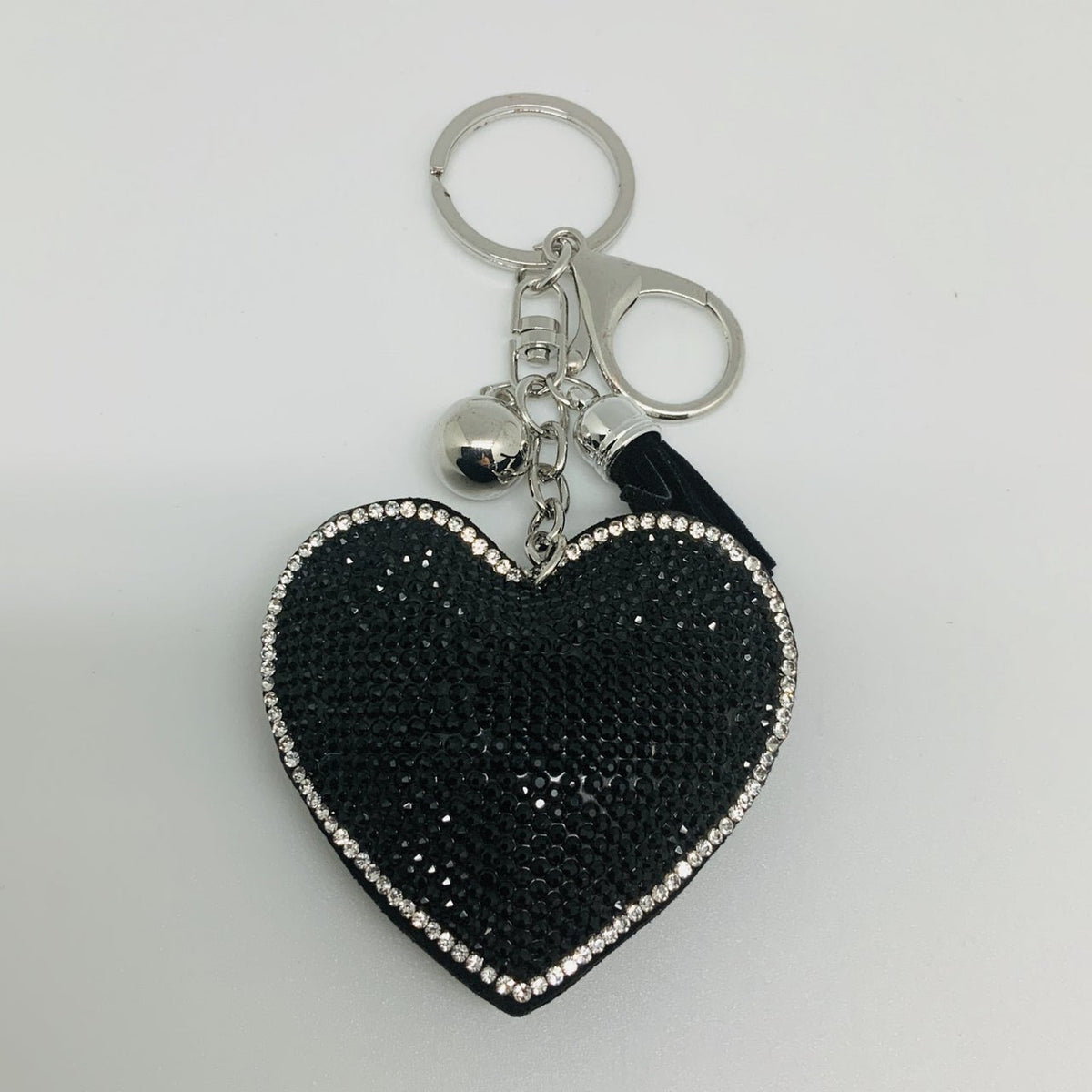 011-Black Heart Keychain