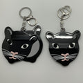 Black Panther Mirror Keychain