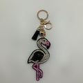 Flamingo keychain