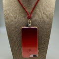 009- Cell Phone Lanyard Red