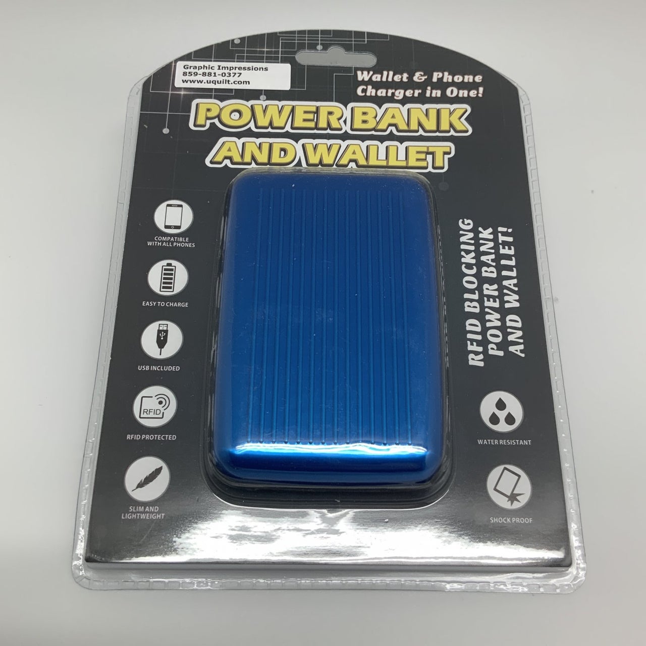 Power Bank and Wallet