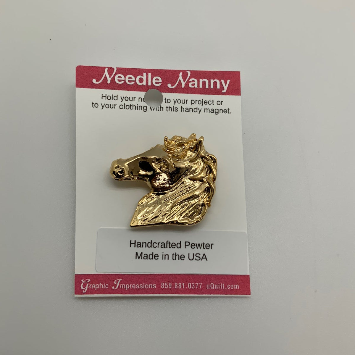 Horse Needle Nanny gold