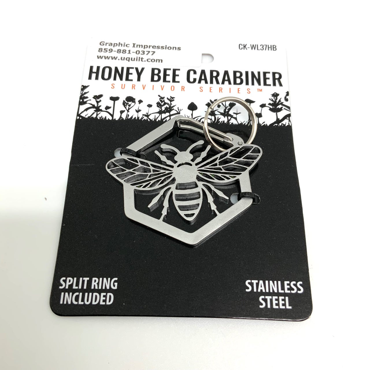 008-Bee carabiner