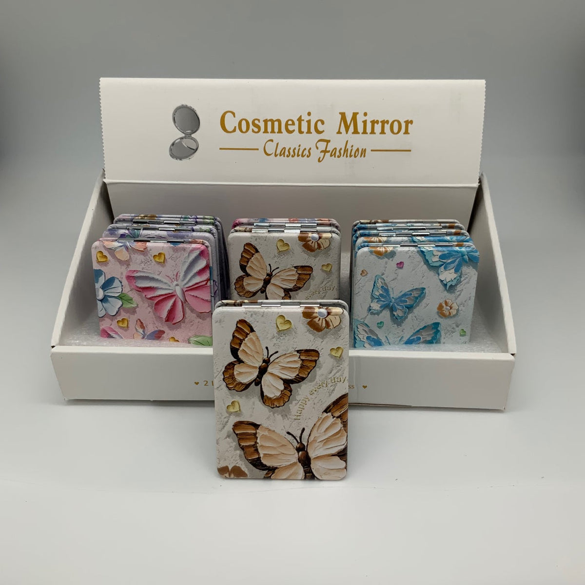 007-Butterfly themed rectangular mirror