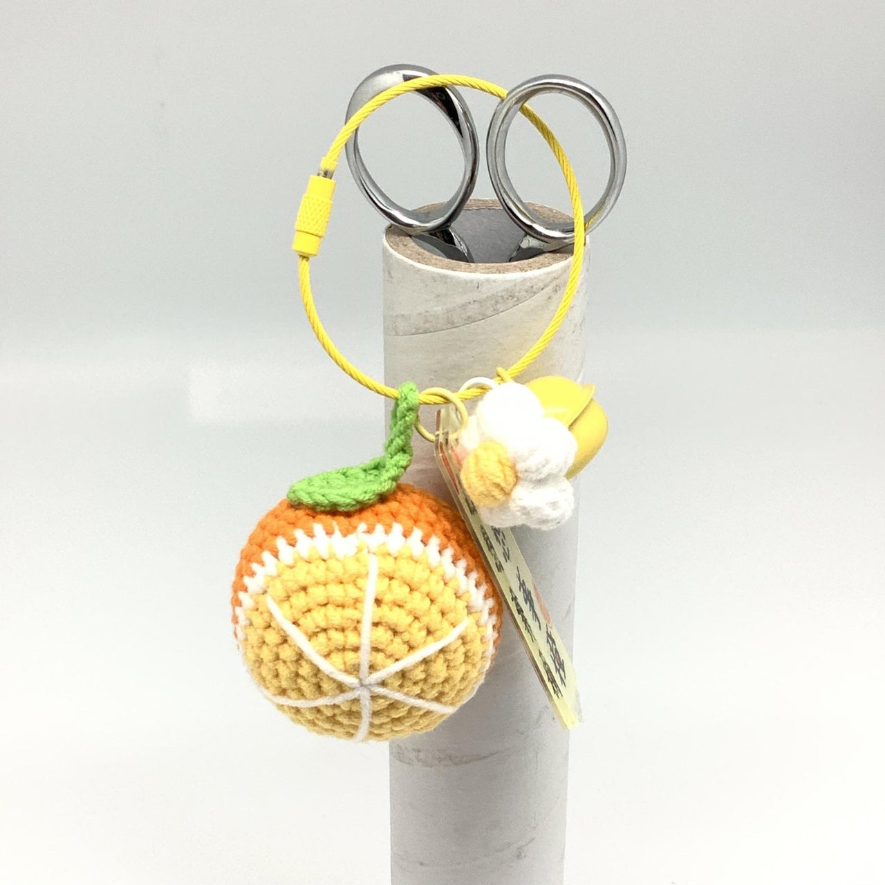 009-05 Orange Crochet Marker