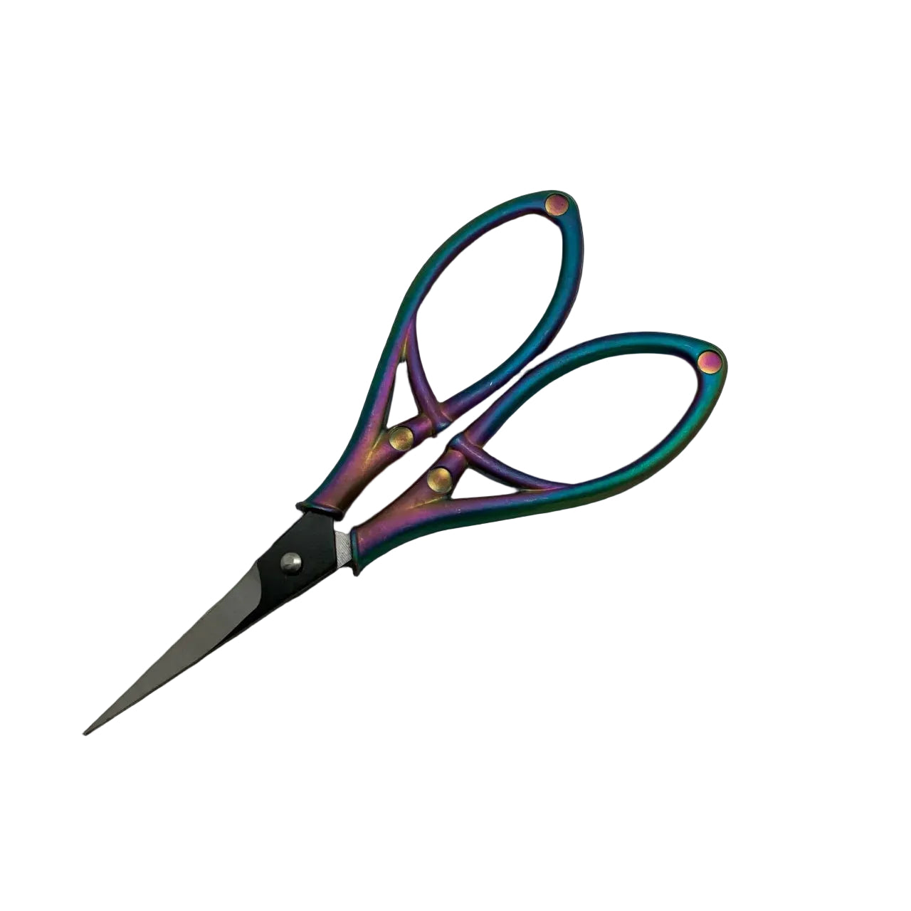 Orchid titanium scissors