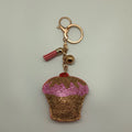 Cupcake keychain