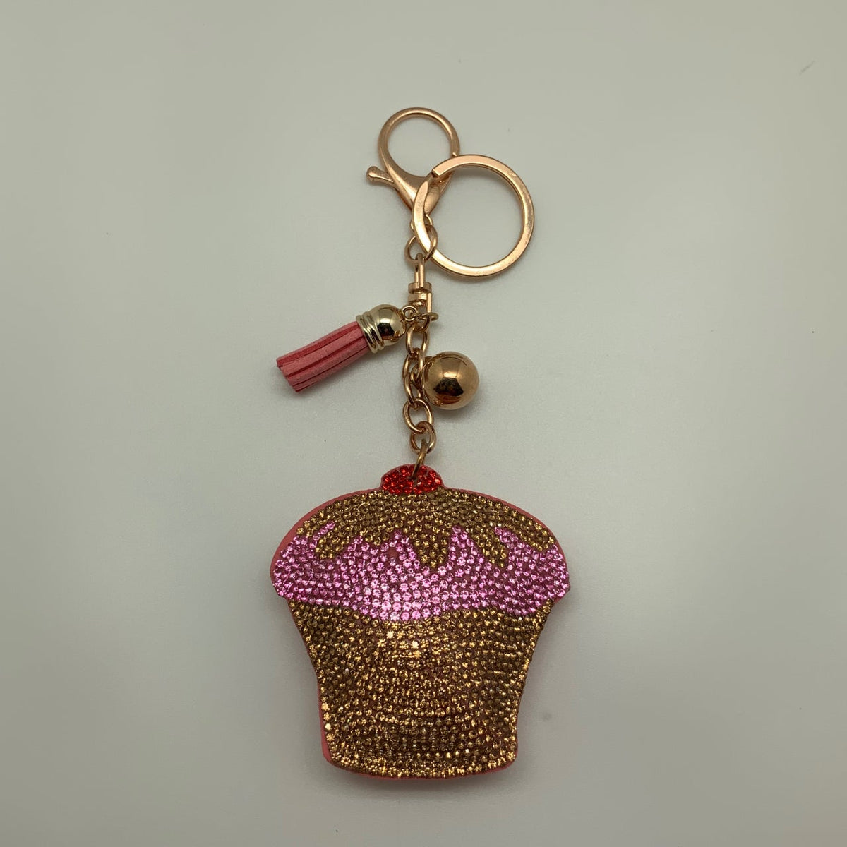 Cupcake keychain