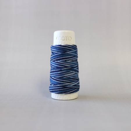 Cosmo Hidamari Sashiko Variegated Thread 30 Meters Deep Ocean