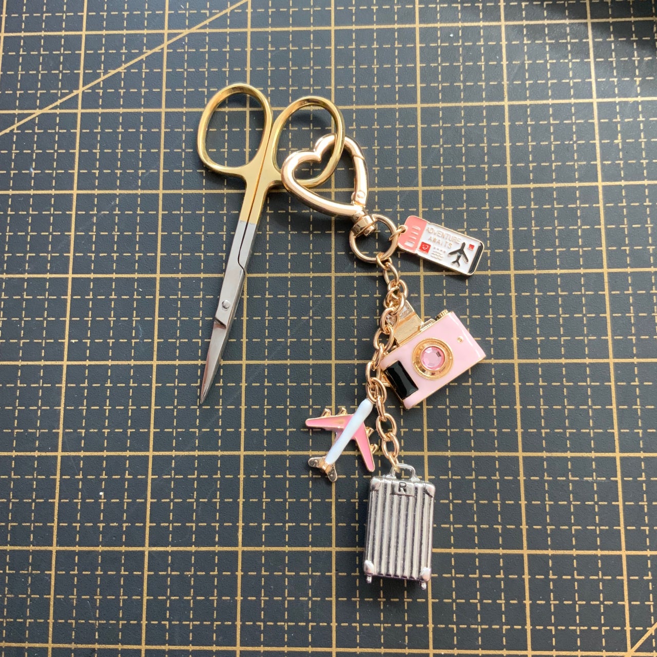 Scissor Charms-Travel