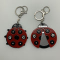 Ladybug Mirror Keychain