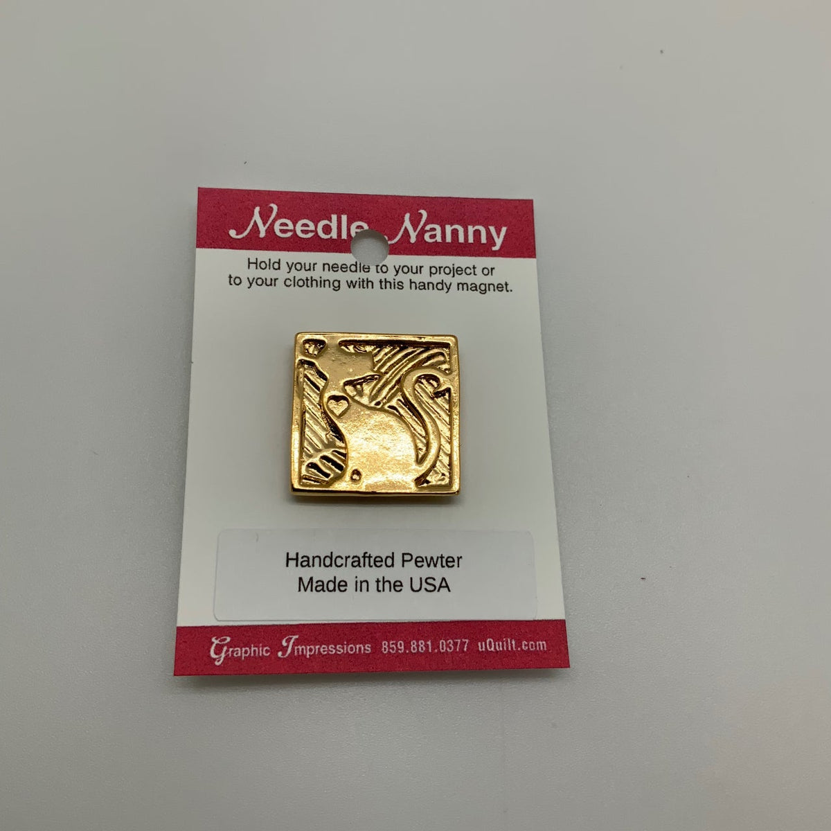 Cat Needle Nanny gold