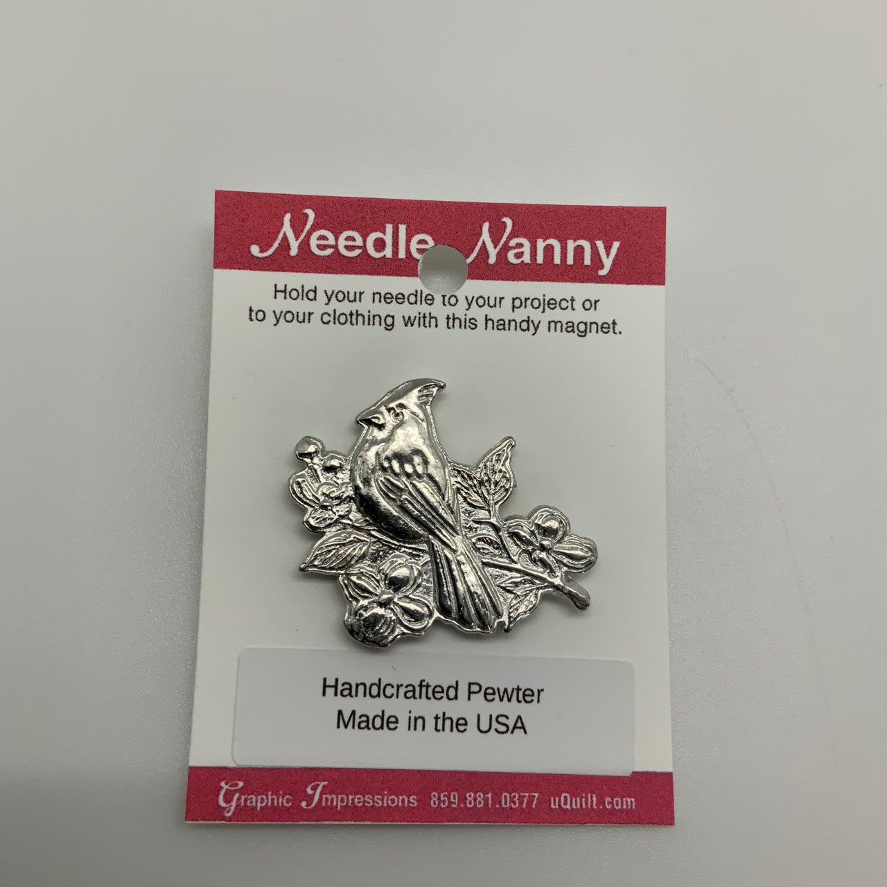 Cardinal Needle Nanny silver