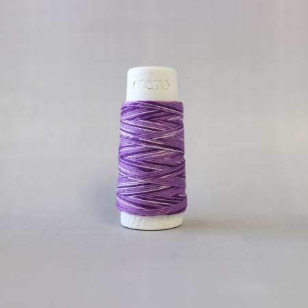 Cosmo Hidamari Sashiko Variegated Thread 30 Meters Blueberry Yogurt