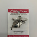 Dragonfly Needle Nanny silver
