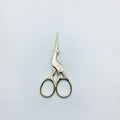 Gold stork scissors