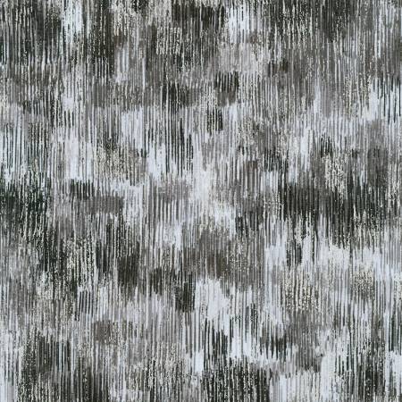 Charcoal Brushwork w/Metallic