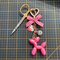 Scissor Charms- balloon dog
