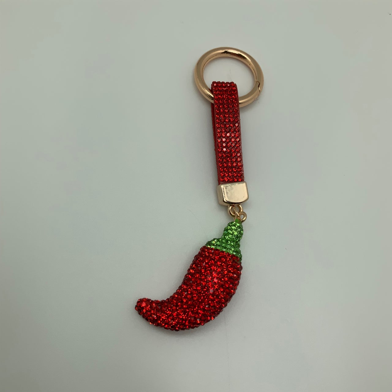 Chili pepper Scissor Charm