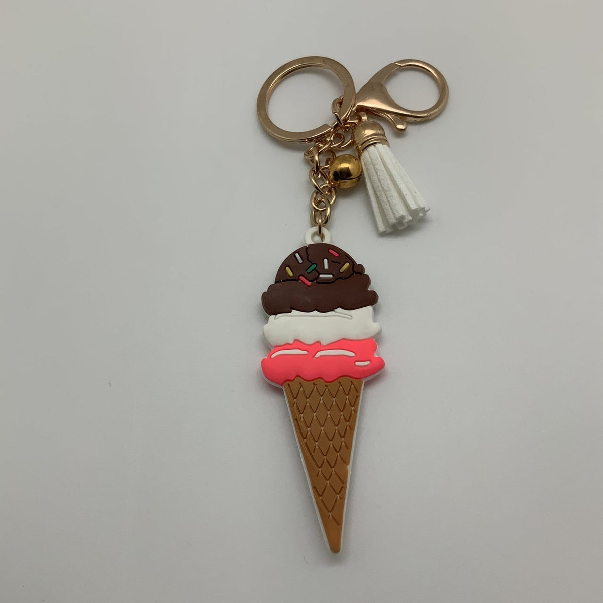 Ice cream keychain