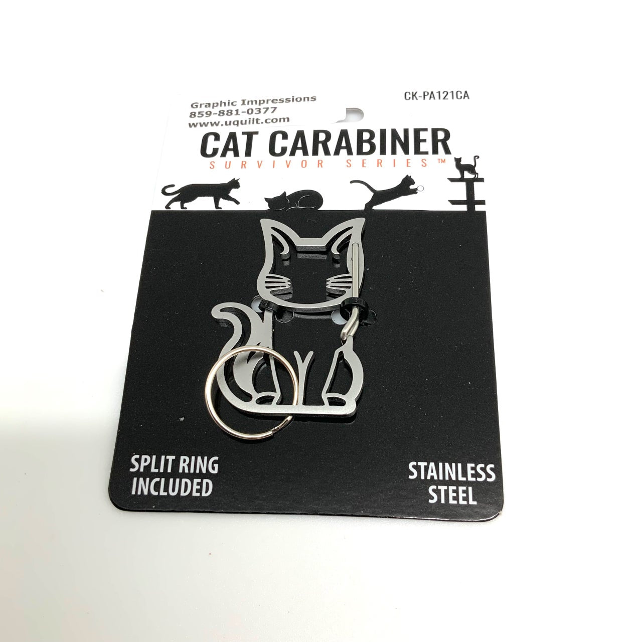008-Cat carabiner