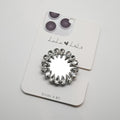 011-Jeweled phone grip diamond mirror