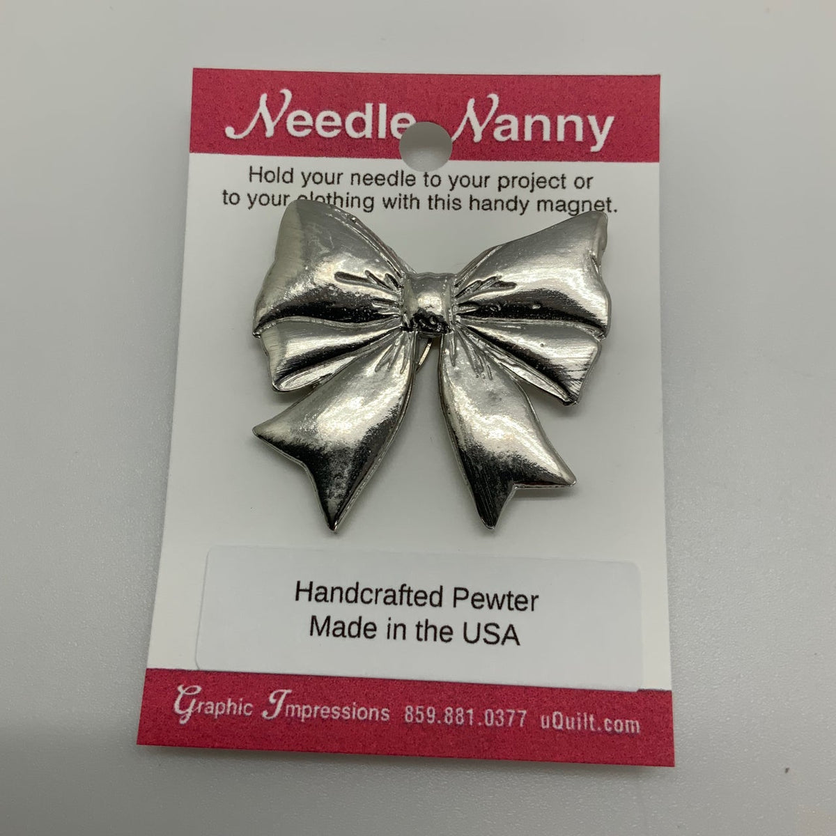 Bow Needle Nanny silver